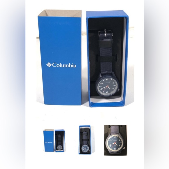 COLUMBIA NWT Crestview 50M Nylon Band Watch - Picture 2 of 4